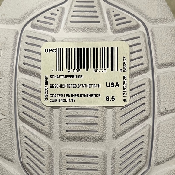 NEW, NEVER WORN, IN BOX. Men’s White Reebok, 8.5, WALK ULTRA 6 DMX MAX 2E - Picture 2 of 7